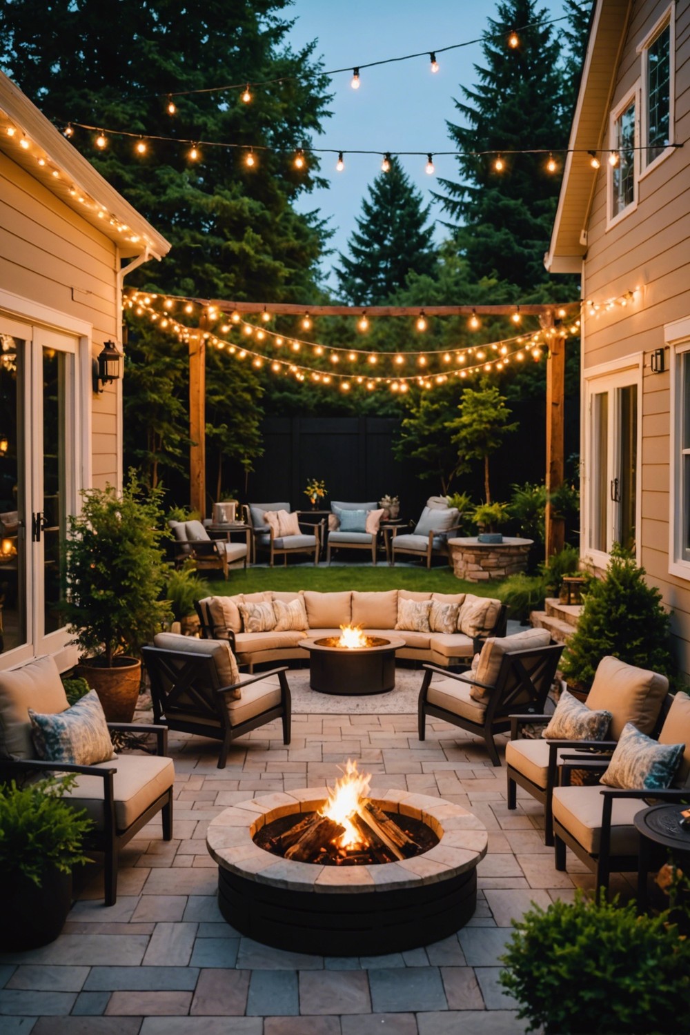 Outdoor Fire Pit for Chilly Nights