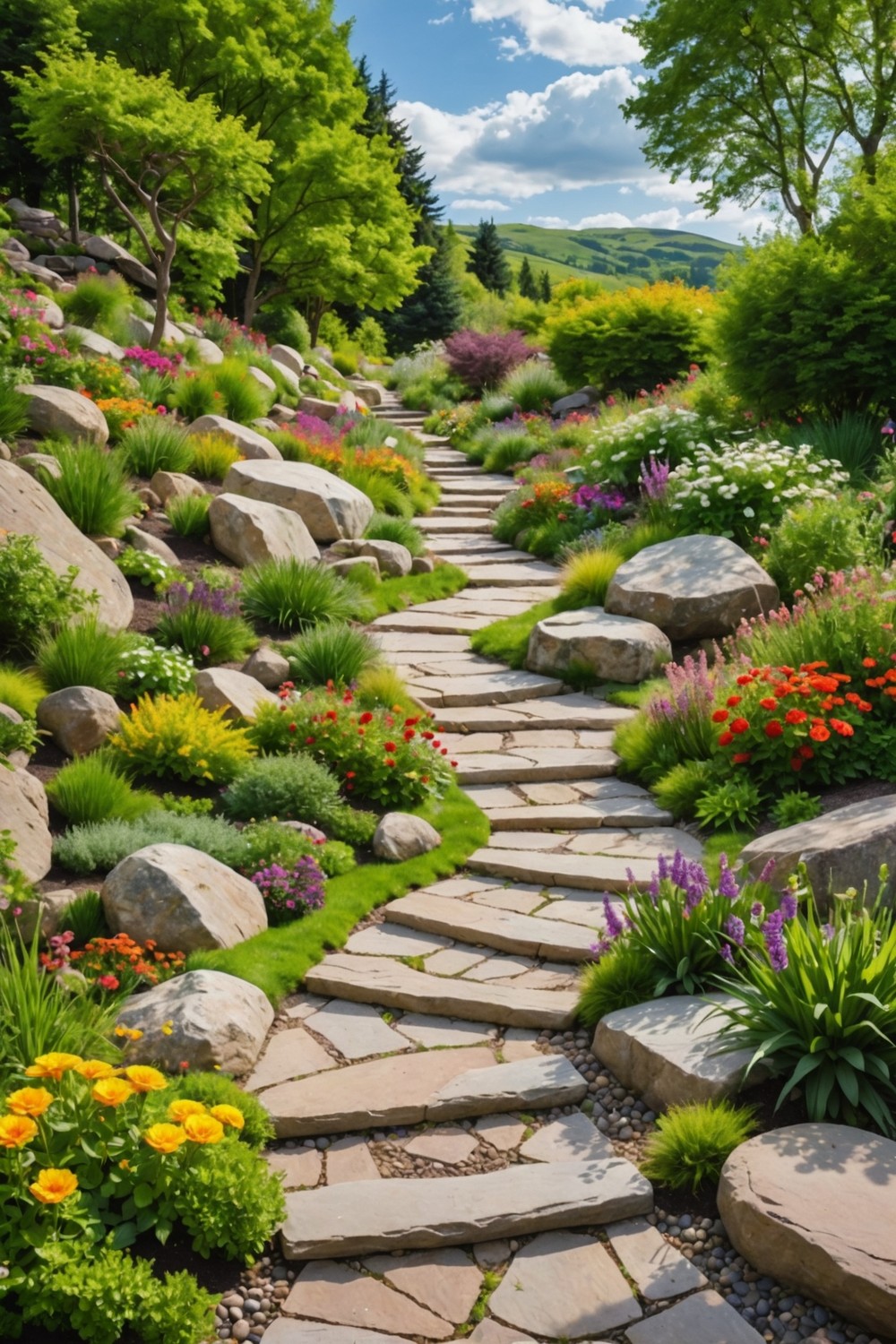 Rock Garden Pathway