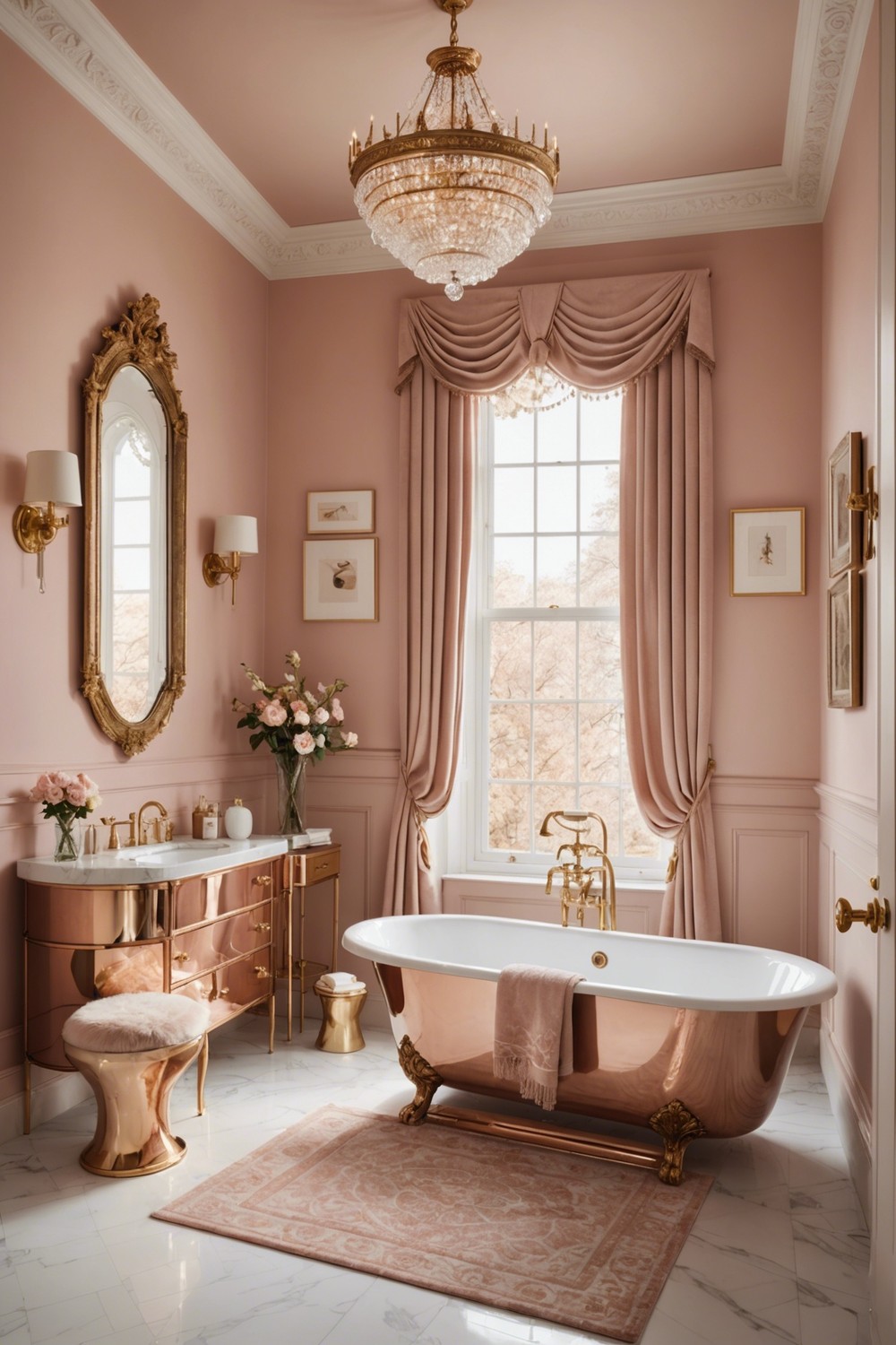 Rose Gold Rush: Metallic Accents for a Luxurious Look