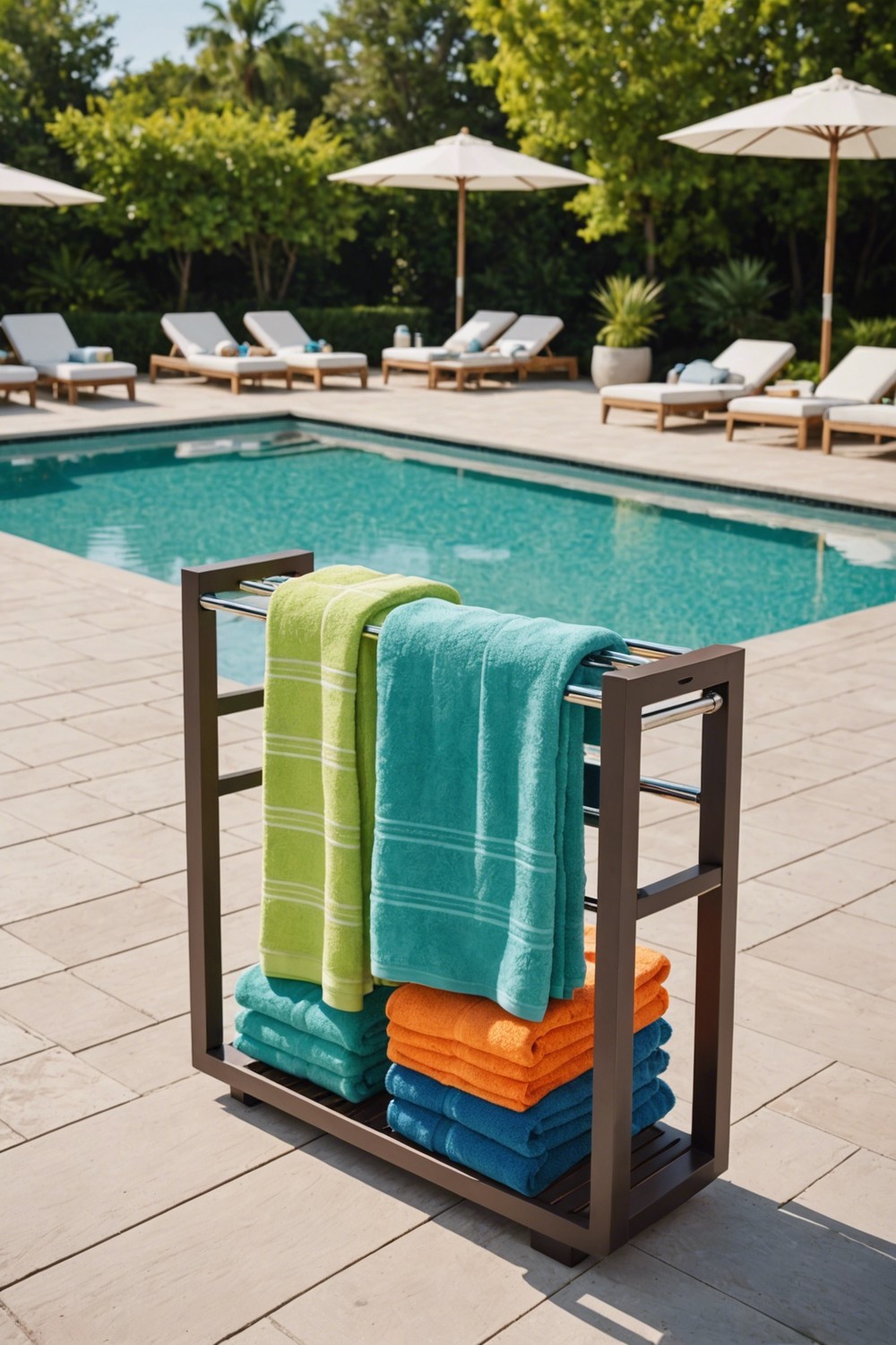 Rotating Towel Racks with 360-Degree Swivel