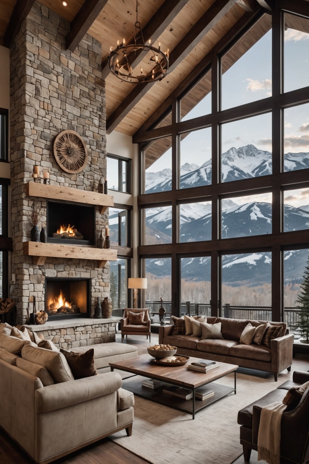 Ski-In Ski-Out Homes with Indoor-Outdoor Connections