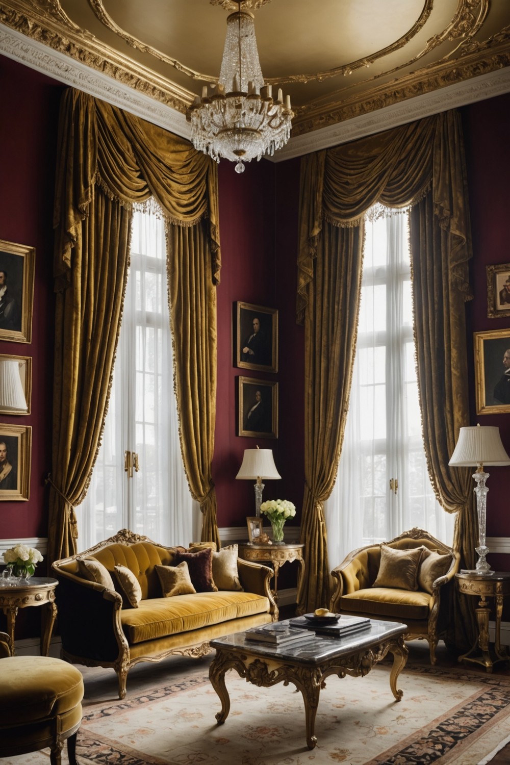 Soft, billowy Drapes: A Touch of Romance in Every Room