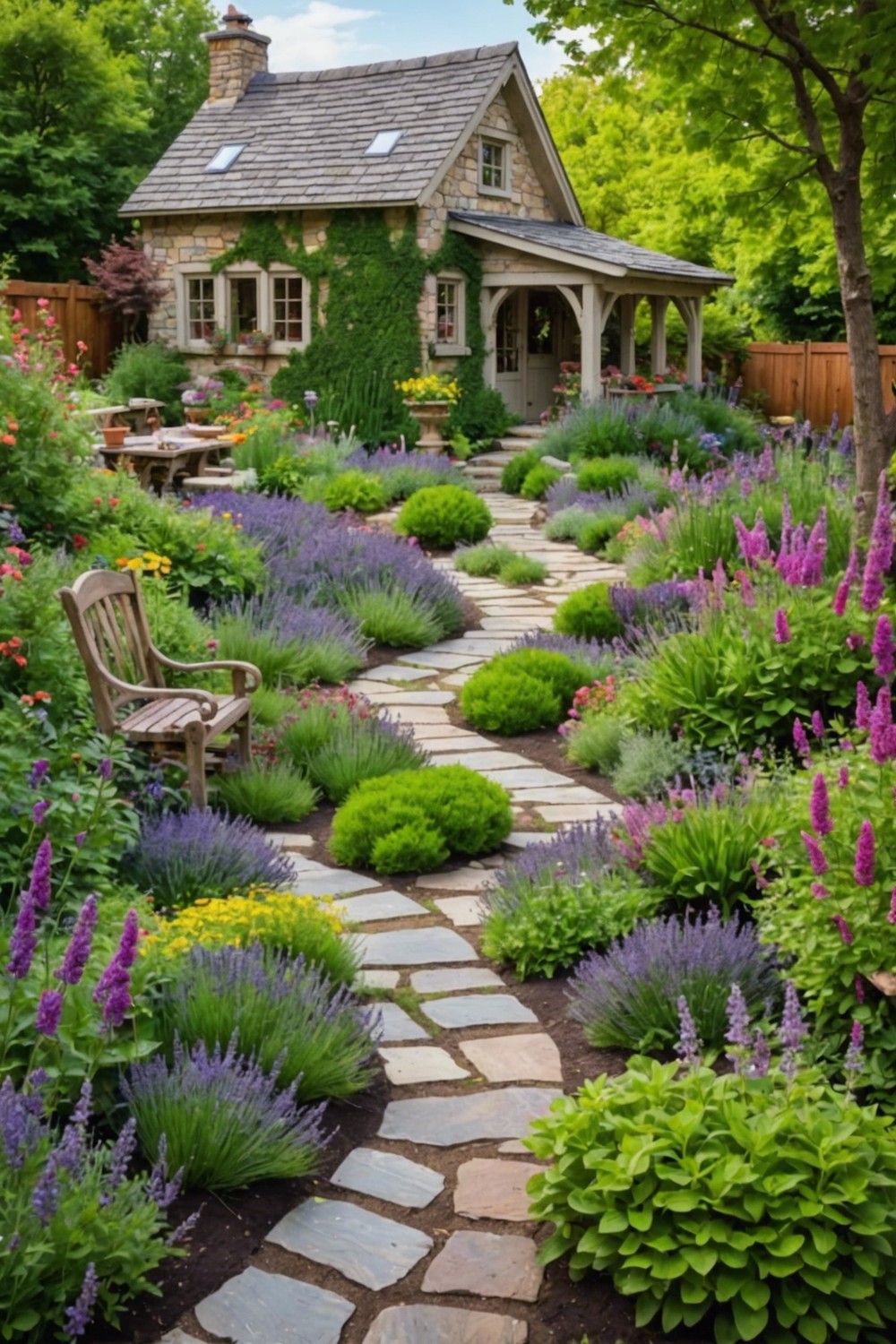 Whimsical Garden Pathways