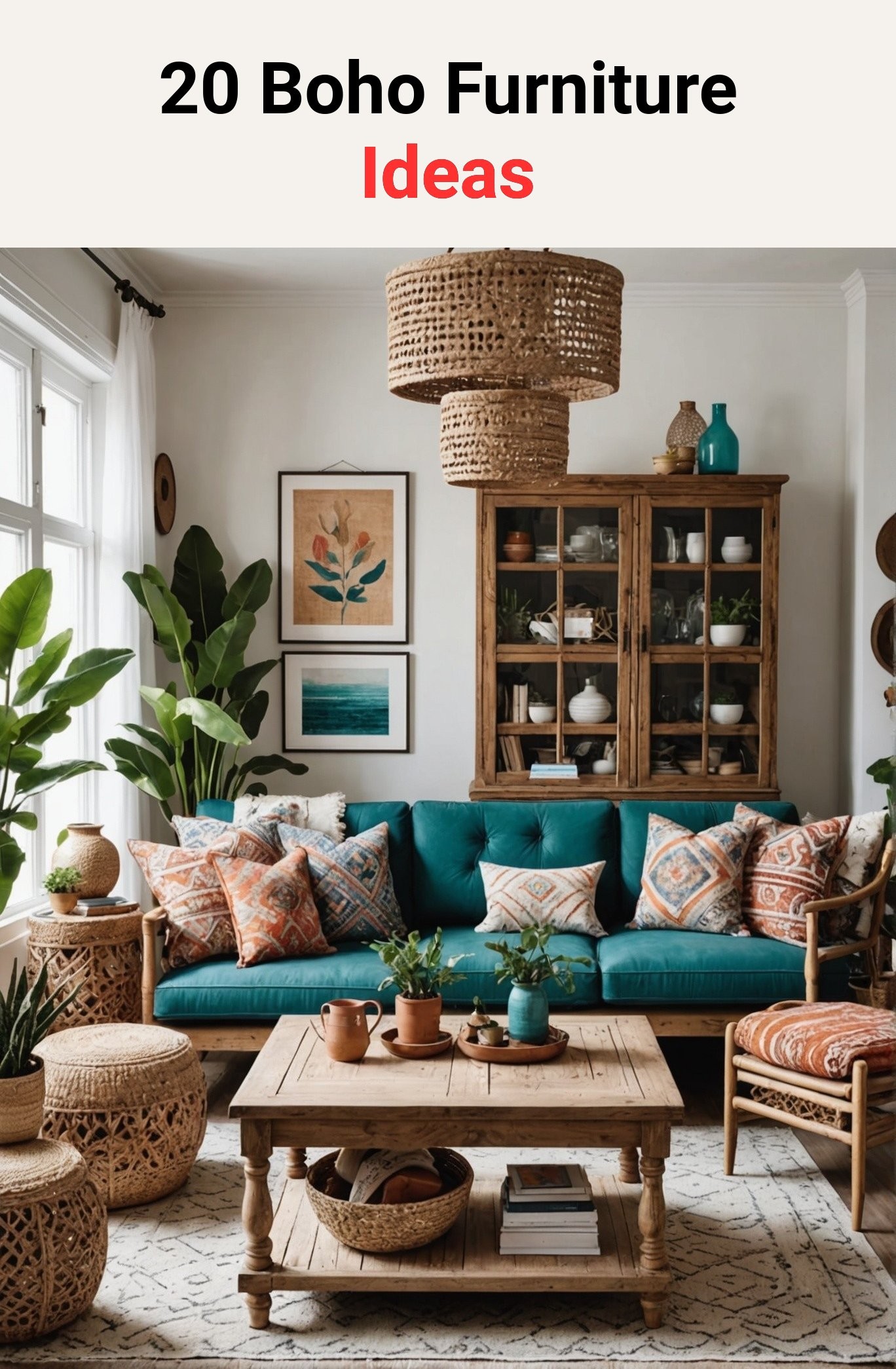 20 Boho Furniture Ideas