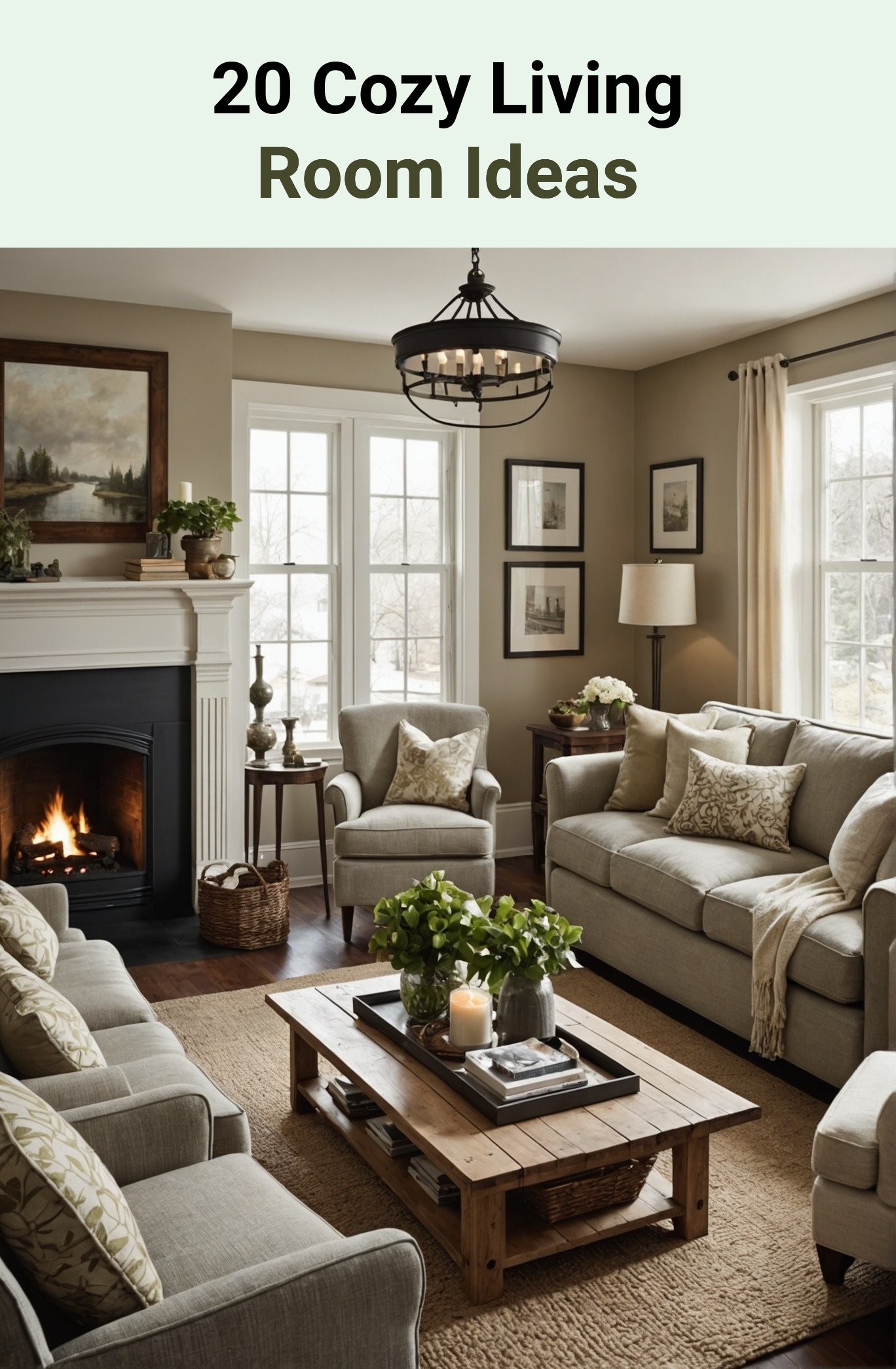 20 Cozy Living Room Ideas