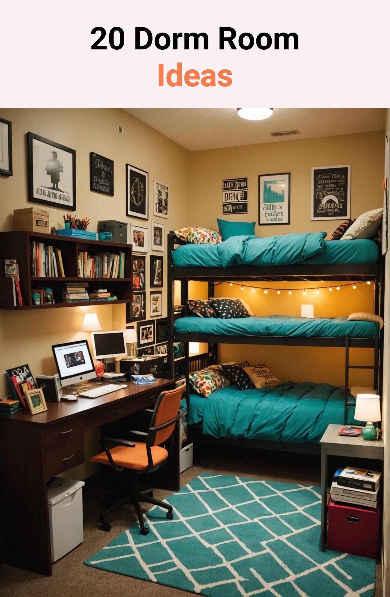 20 Dorm Room Ideas