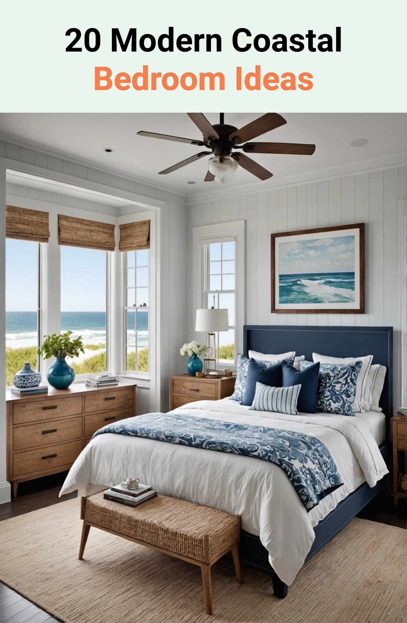 20 Modern Coastal Bedroom Ideas