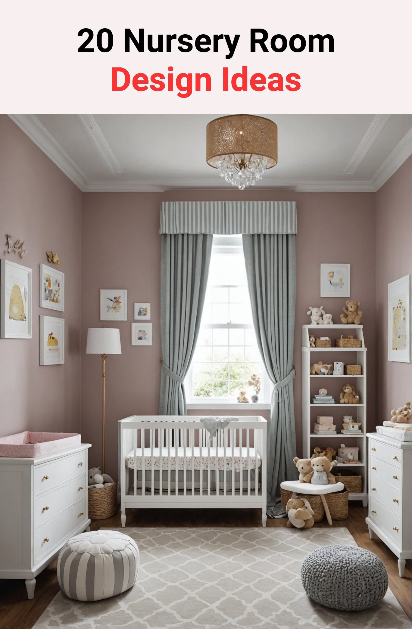 20 Nursery Room Design Ideas