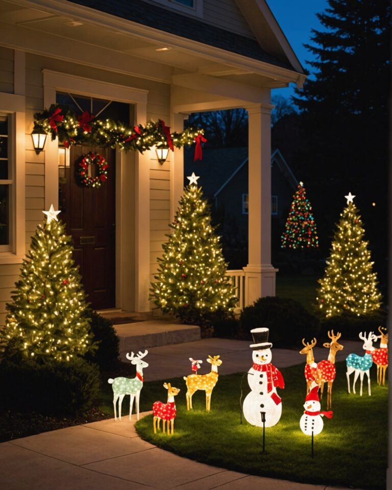 20 Outdoor Christmas Light Ideas