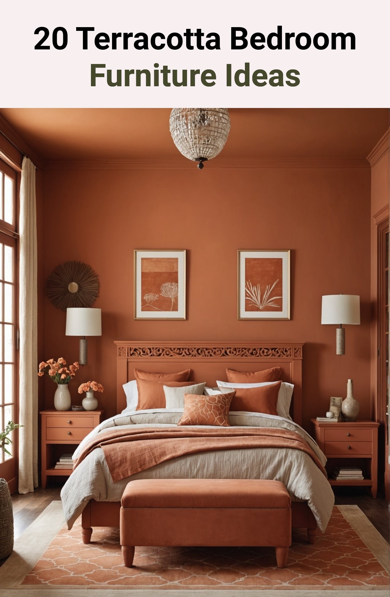 20 Terracotta Bedroom Furniture Ideas