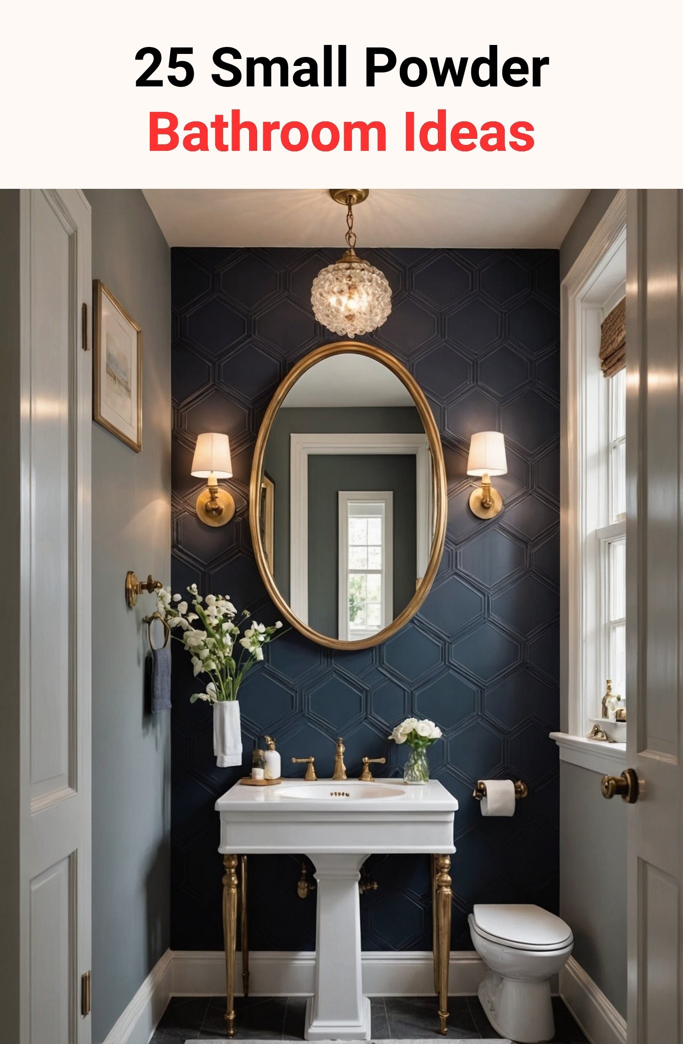 25 Small Powder Bathroom Ideas