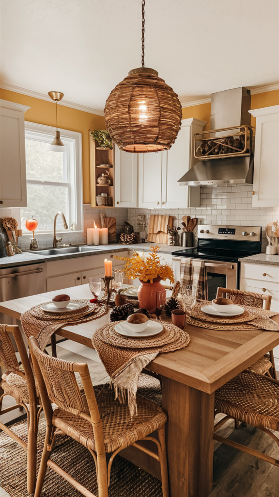 Fall-themed Kitchen Decor