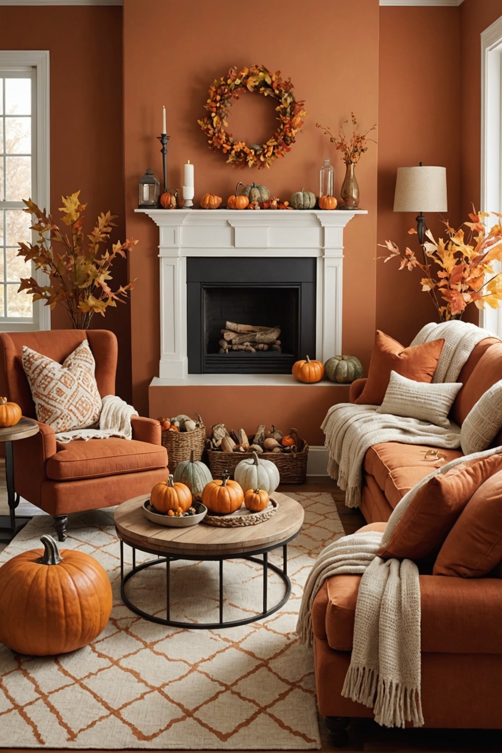 Add Some Autumnal Colors to Your Walls