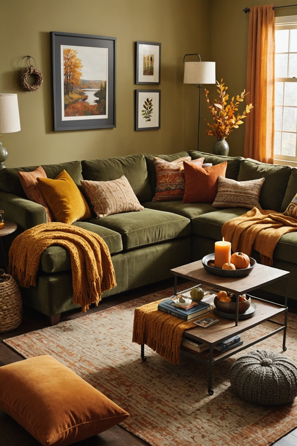 Add Some Cozy Pillows to Your Furniture