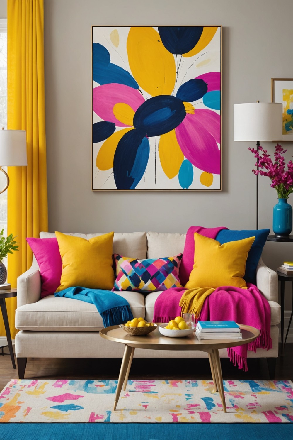 Bold and Bright Accent Colors