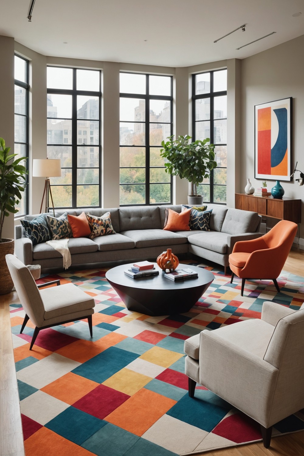 Bold Patterned Rugs