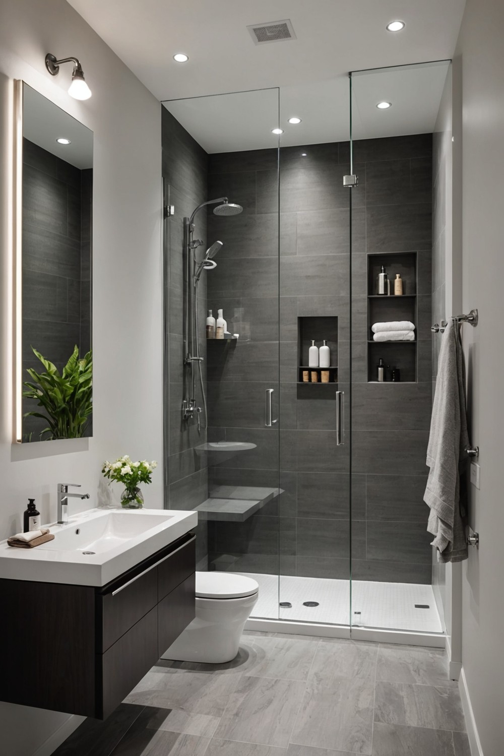 Clear Glass Shower Doors