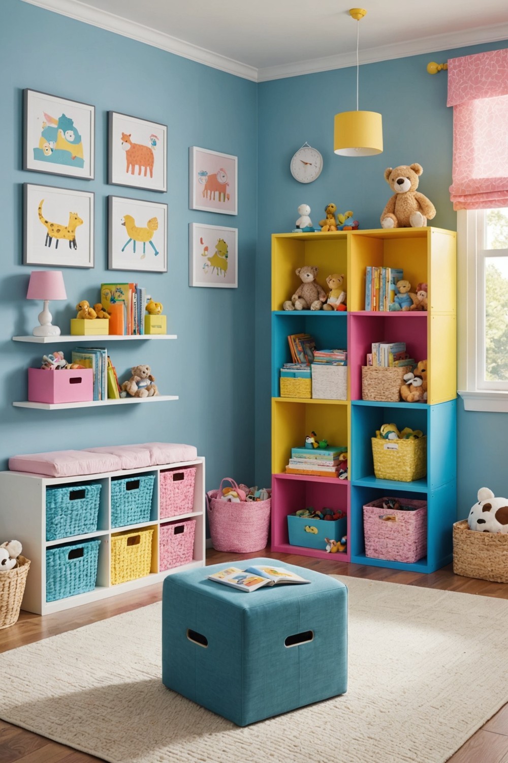 Colorful Storage Solutions