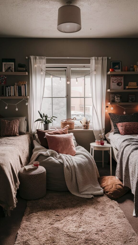 cozy reading nook