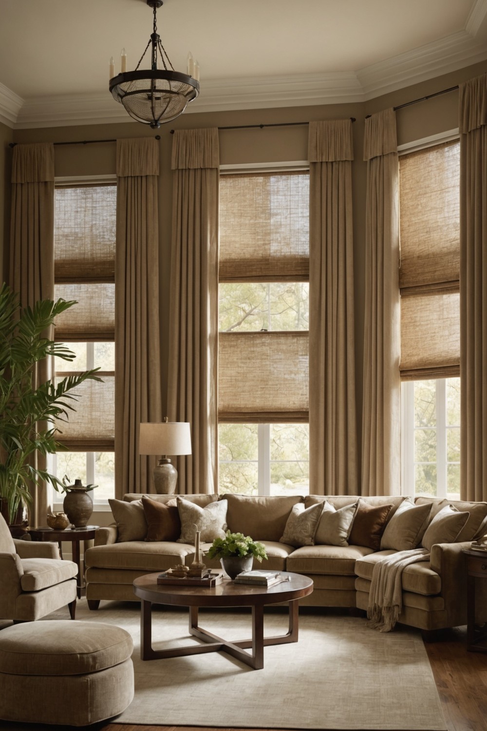 Cozy and Inviting Window Treatments