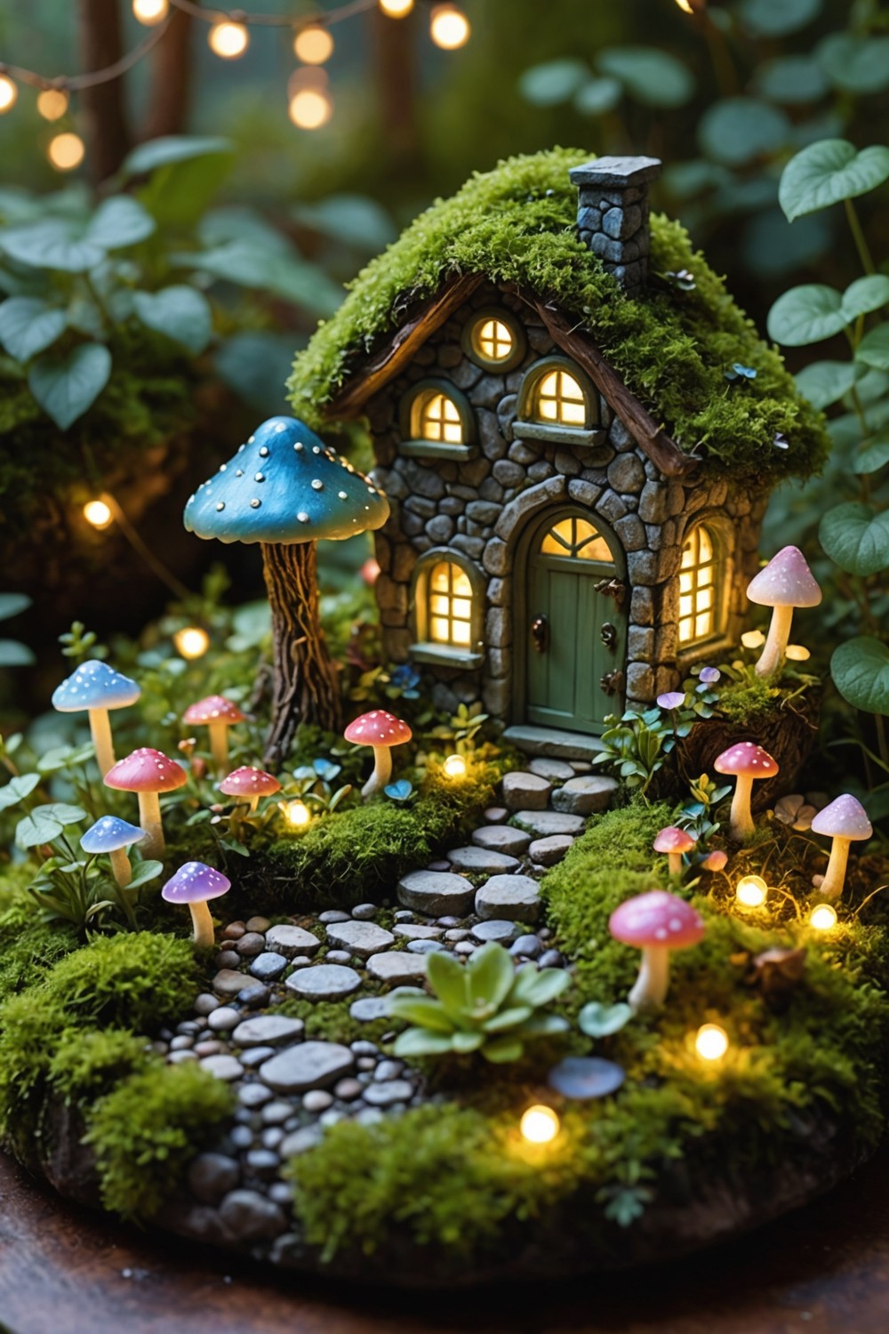 Glow-in-the-Dark Fairy Garden