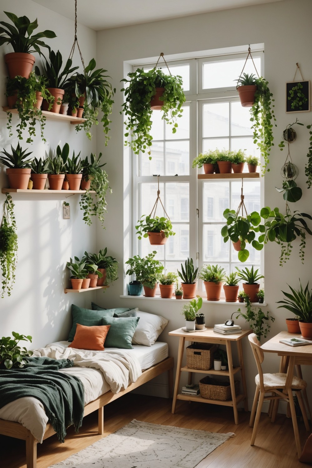 Incorporate plants for a touch of nature