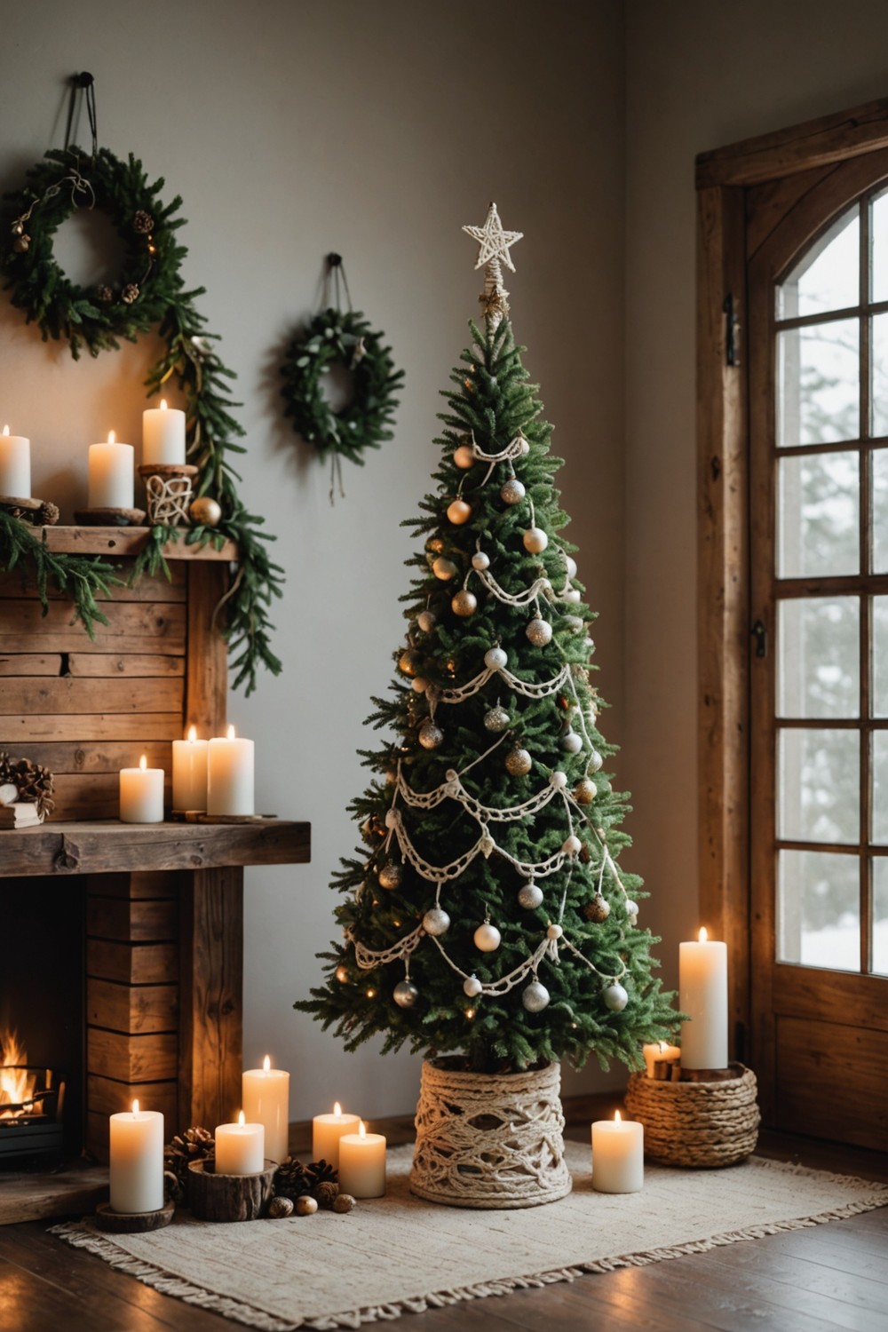 Macrame Christmas Trees