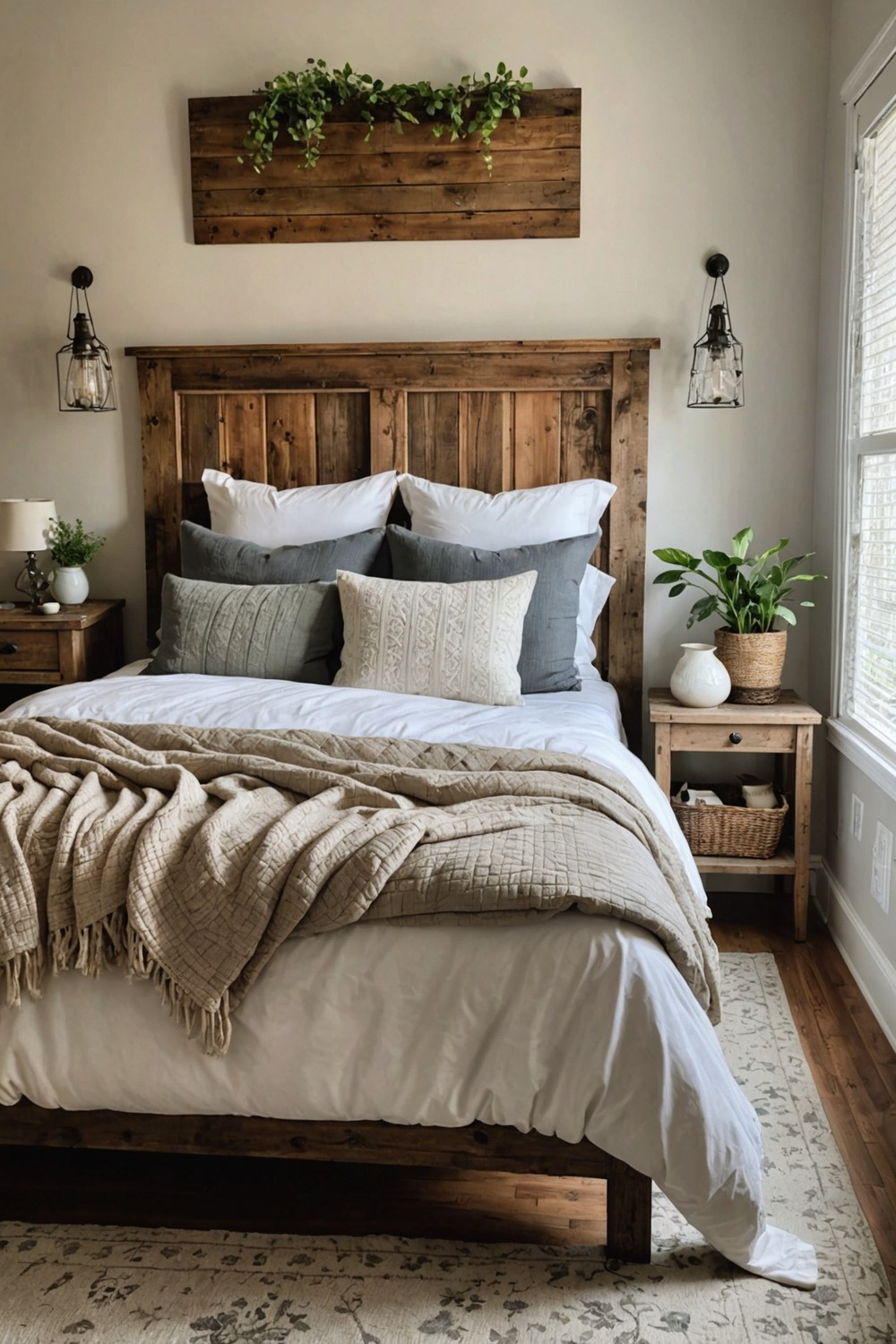 Make a Headboard from Reclaimed Wood