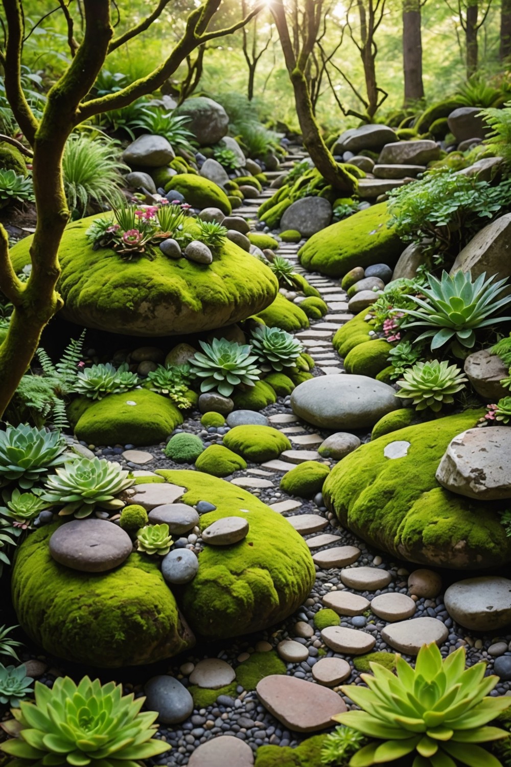 Nature-Inspired Rock Garden