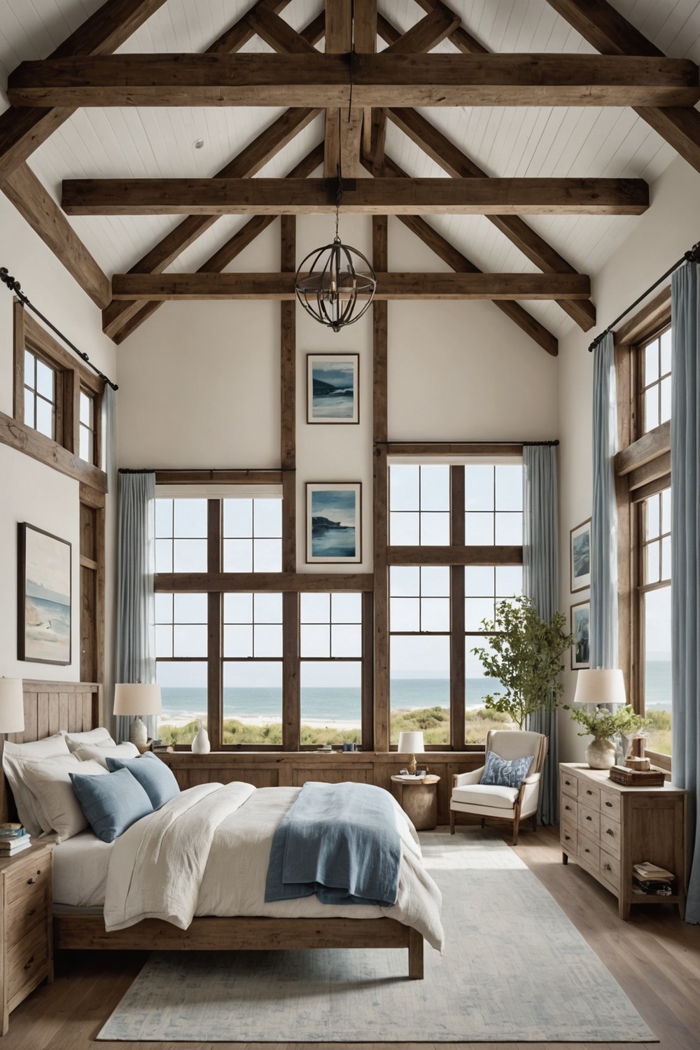 Reclaimed Wood Beams for Architectural Interest