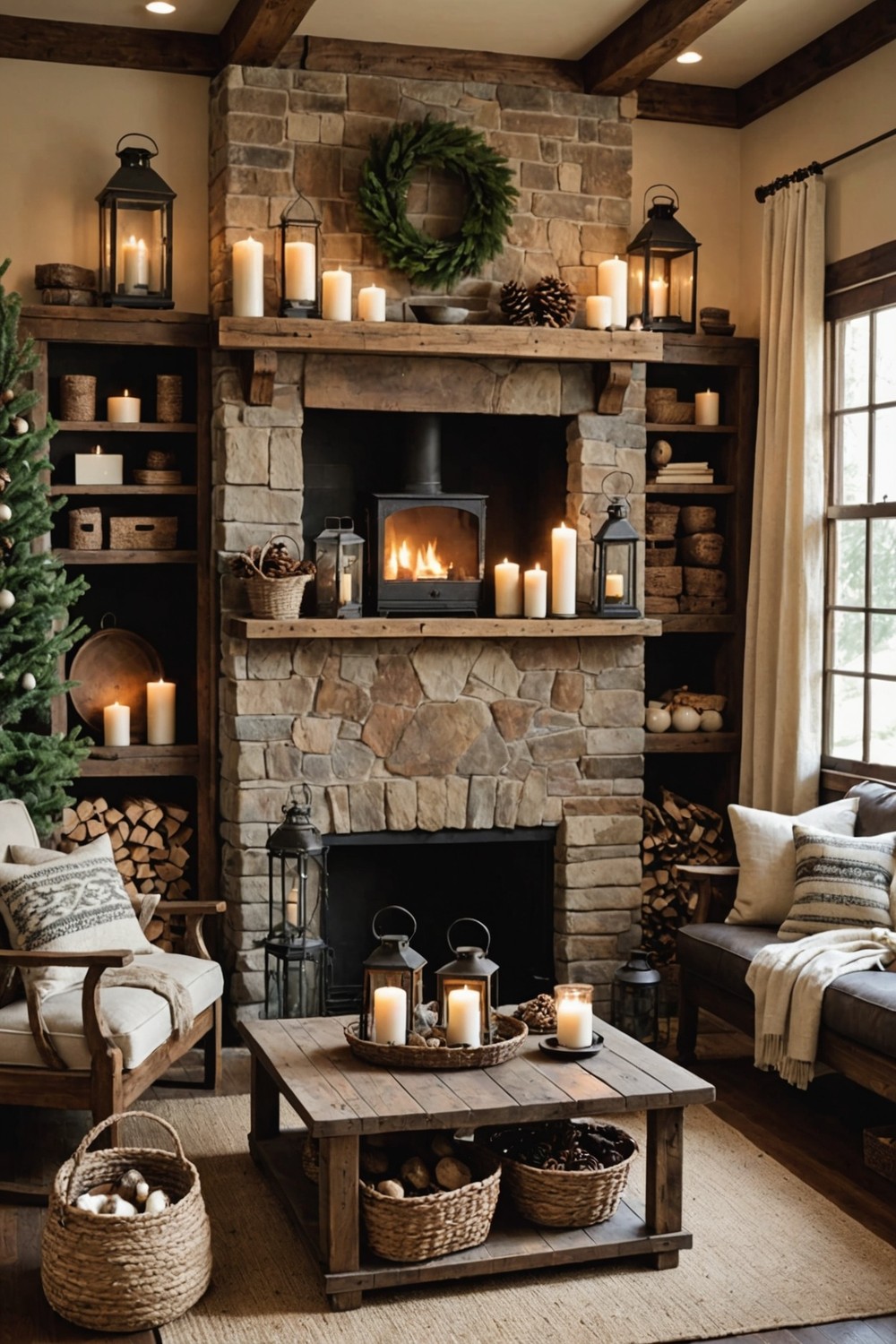 Rustic Accents to Bring in a Cozy Feel