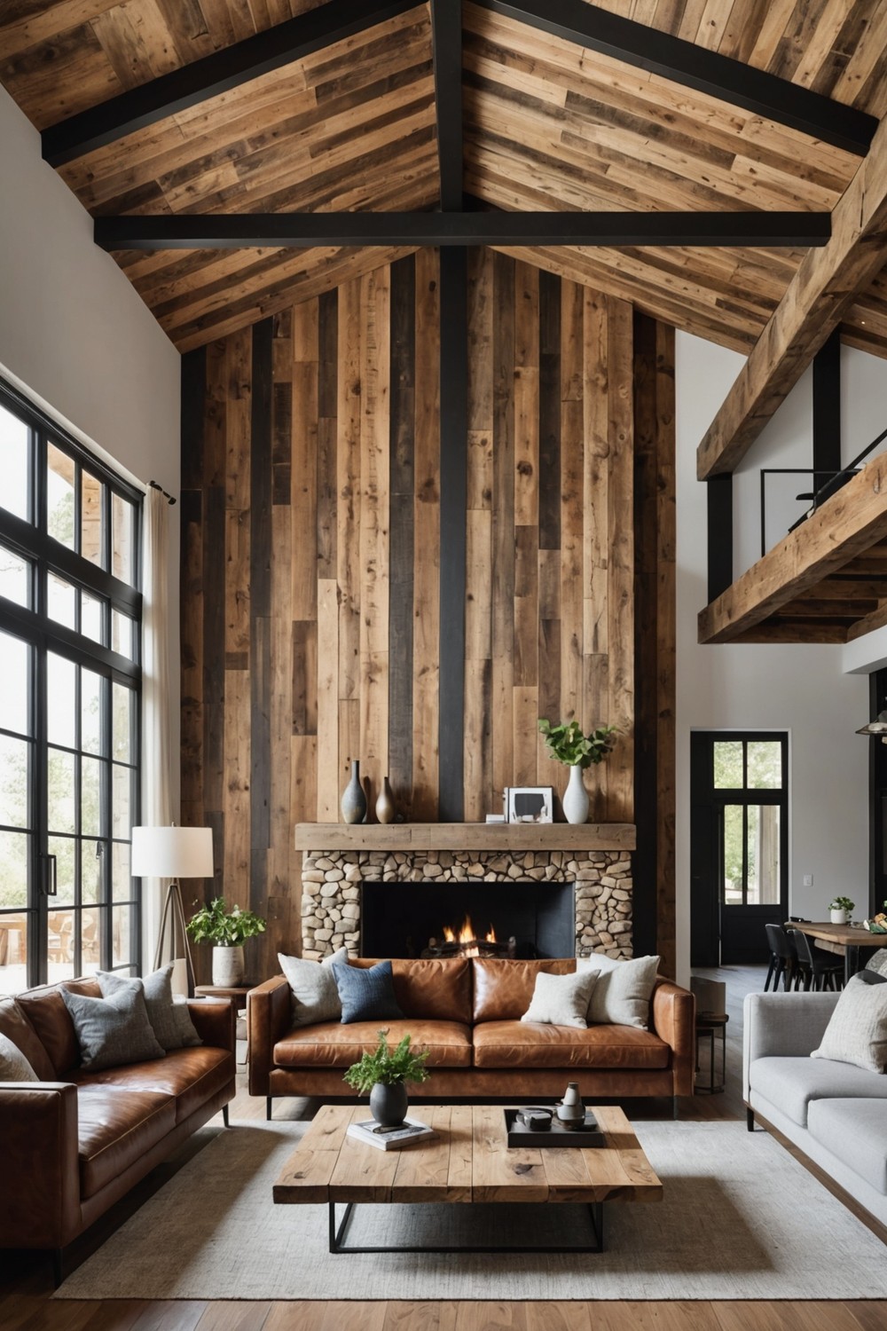 Rustic Touches with Reclaimed Wood