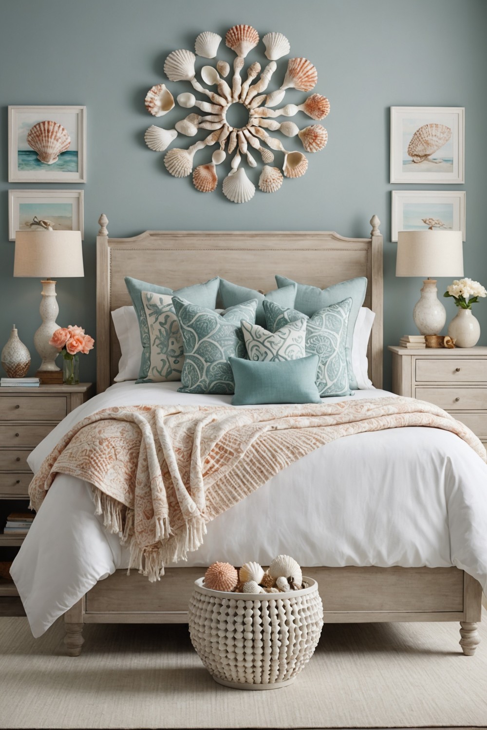 Seashell and Coral Decor