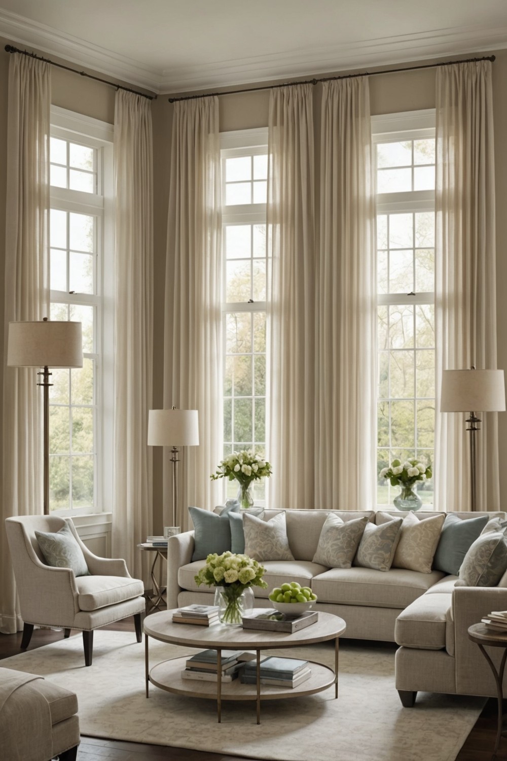 Sheer Curtains for a Light and Airy Feel