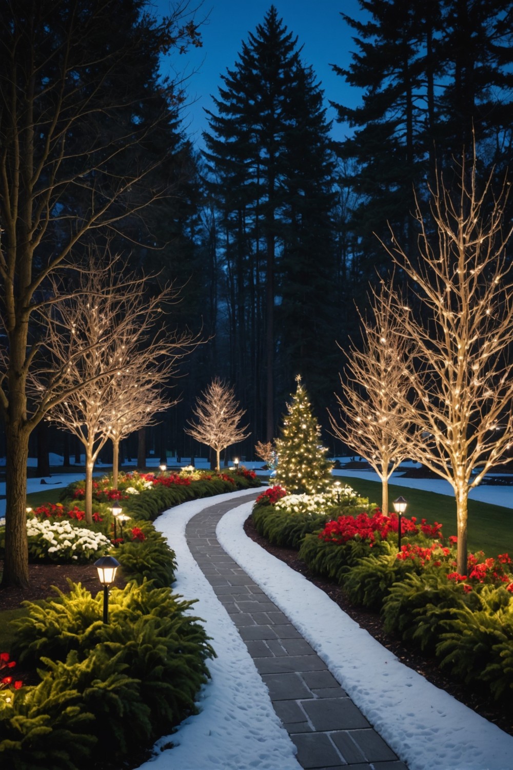 Solar-Powered Stake Lights for the Lawn