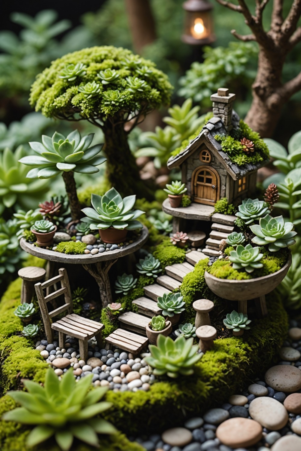 Succulent Fairy Garden