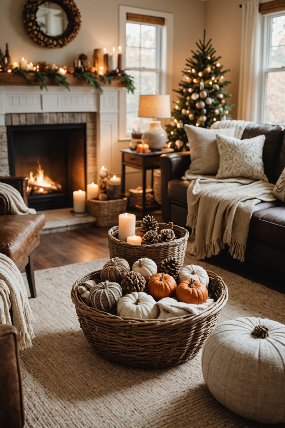 Warm and Inviting Woven Baskets