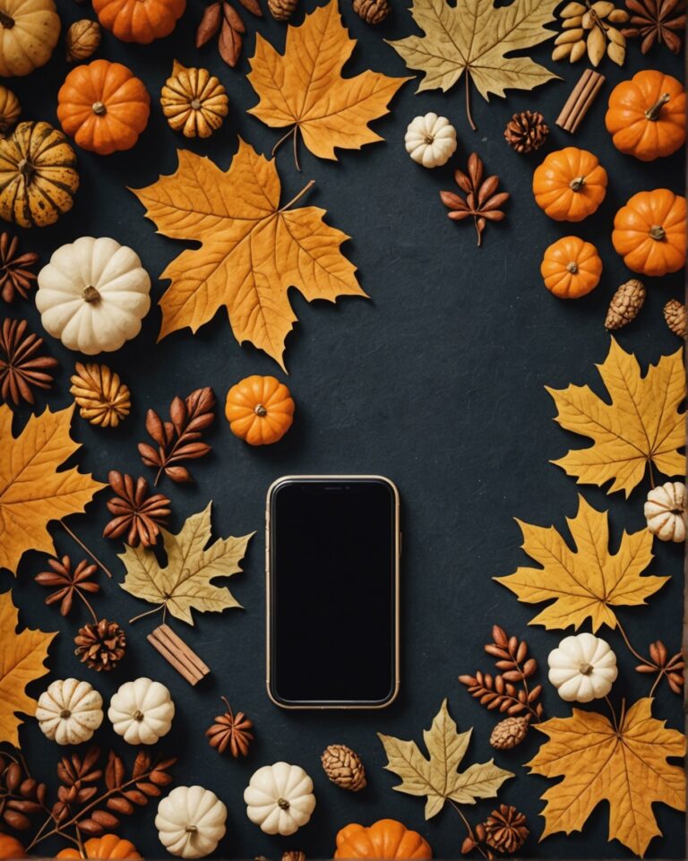 20 Cozy Fall iPhone Wallpapers