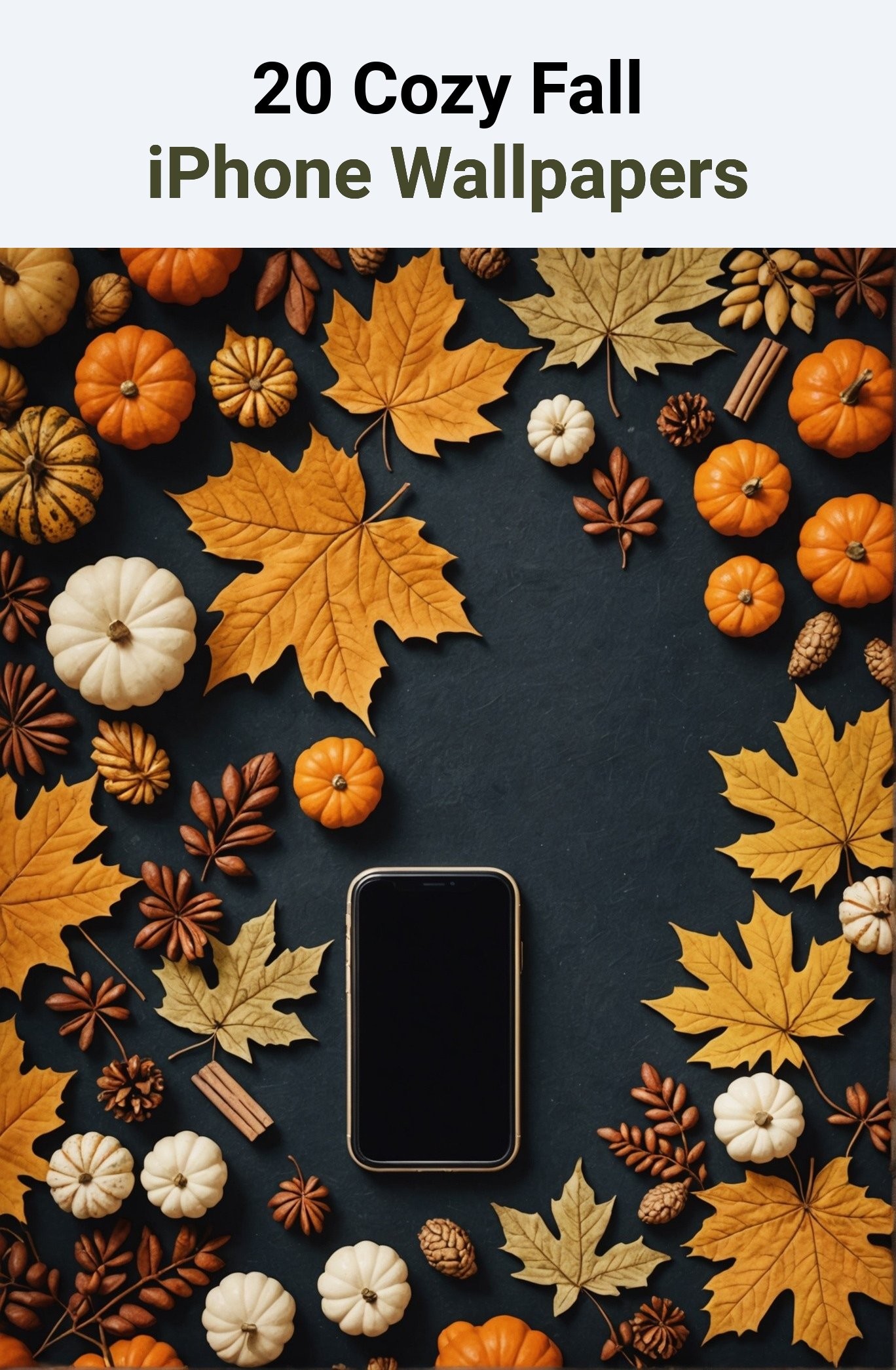 20 Cozy Fall iPhone Wallpapers