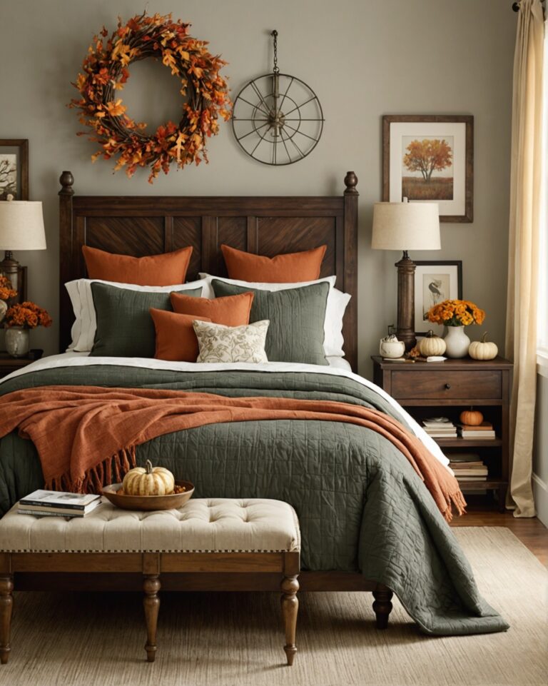 20 Fall Bedroom Decor Ideas