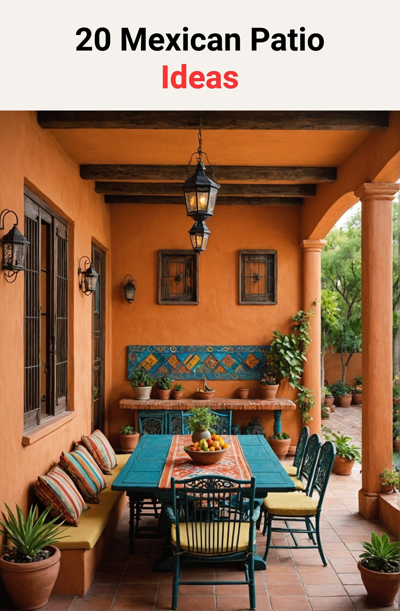 20 Mexican Patio Ideas