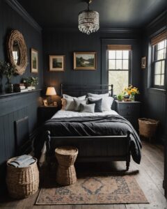 25 Dark Cottagecore Bedroom Ideas