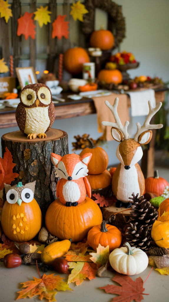 Forest Friends Fall Baby Shower