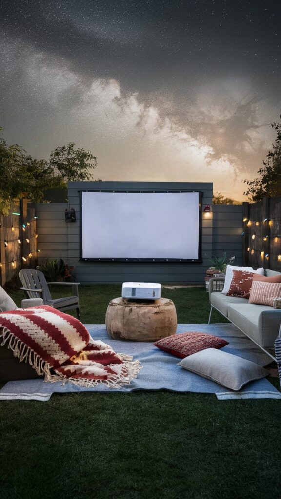 Outdoor Movie Screen