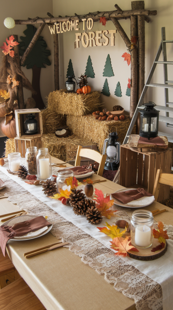 Rustic Woodland Baby Shower