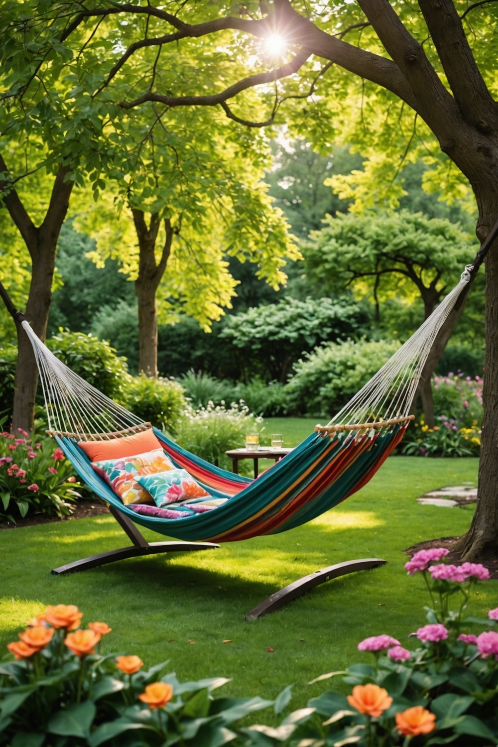 Add a Hammock for Ultimate Relaxation