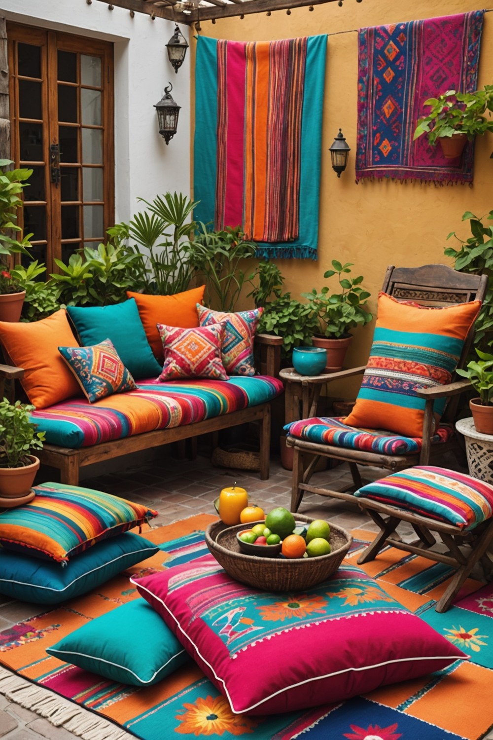 Ethnic Textiles and Pillows