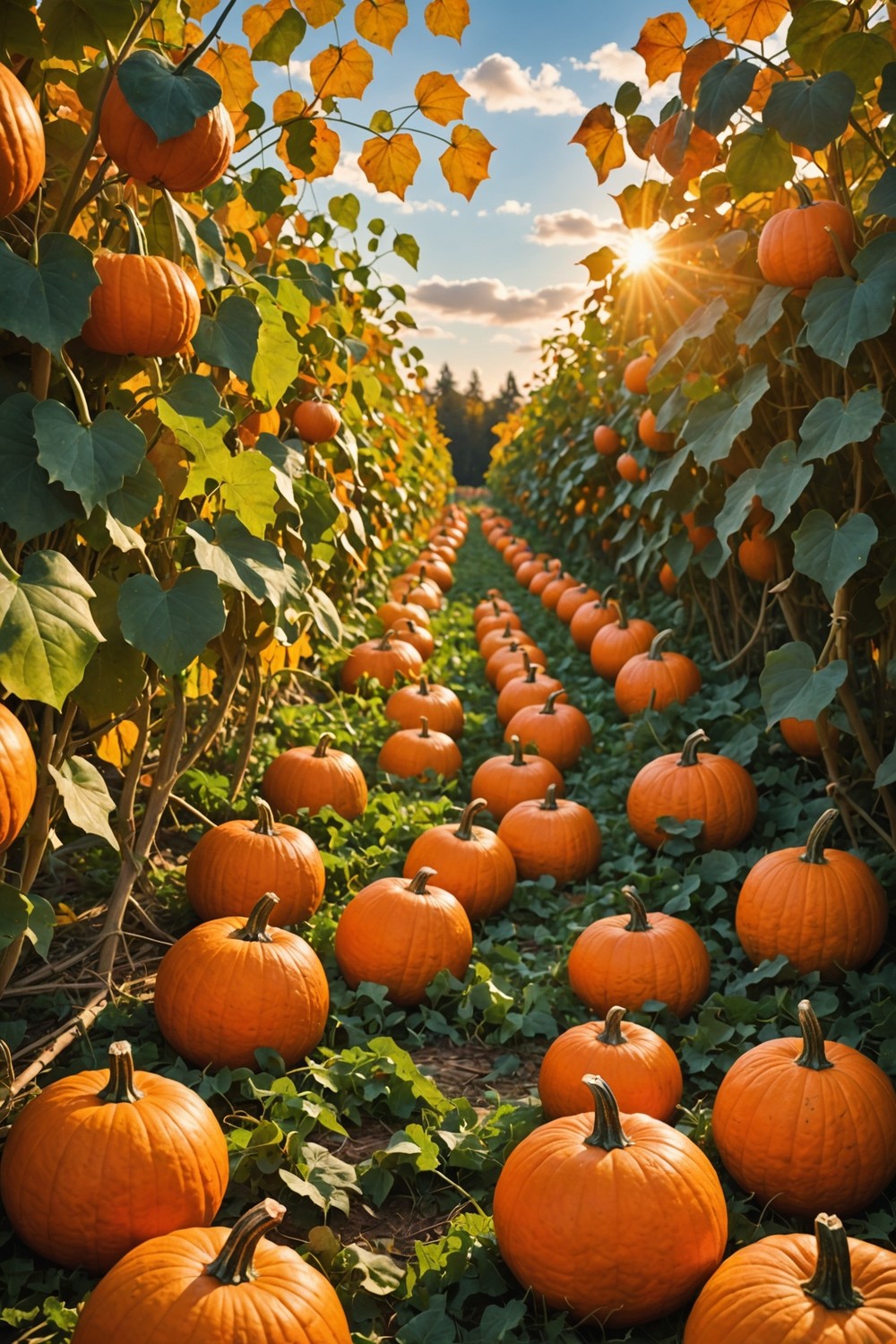 Field of Pumpkins