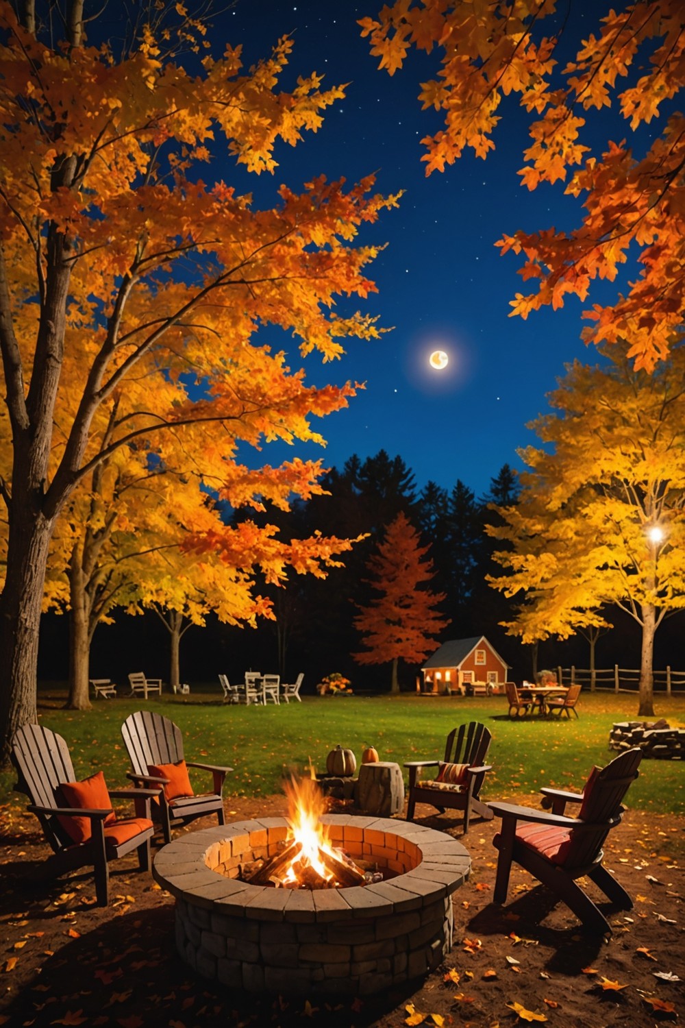 Harvest Moon and Starry Nights