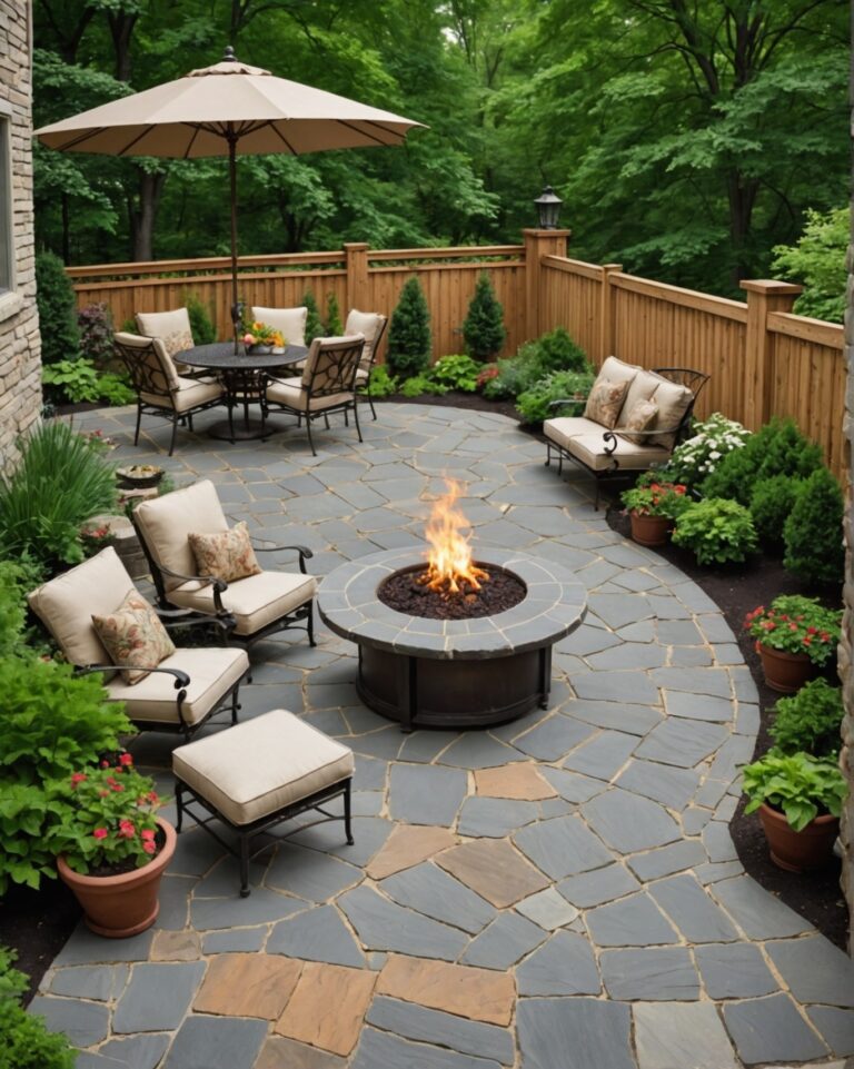 21 Small Flagstone Patio Ideas